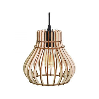 Lampa wisząca drewniana Barrel BEC 250