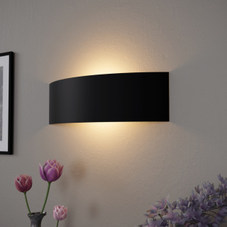 Lampa ścienna kinkiet CLEO LED 12W czarny