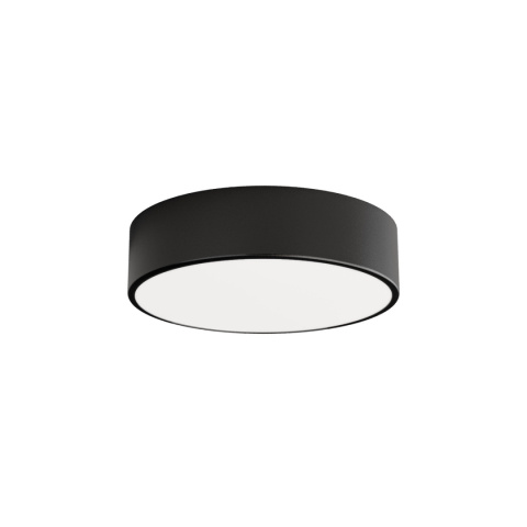 Lampa sufitowa łazienkowa na taras Plafon CLEO 300 IP54 Czarny