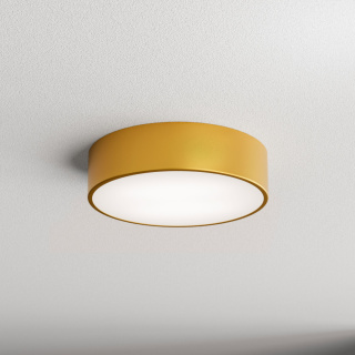 Lampa sufitowa łazienkowa na taras Plafon CLEO 300 IP54 Złoty 30 cm