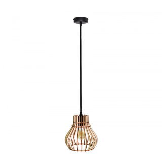 Lampa wisząca drewniana Barrel BEC 250