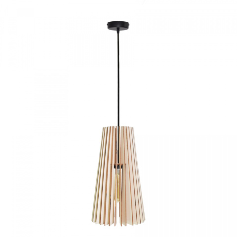 Lampa wisząca drewniana sklejka CONE 430