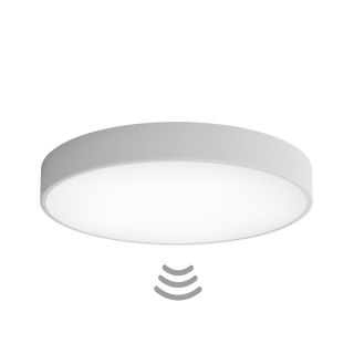 Lampa sufitowa Plafon CLEO 600 60 cm Szary z Czujnikiem Ruchu