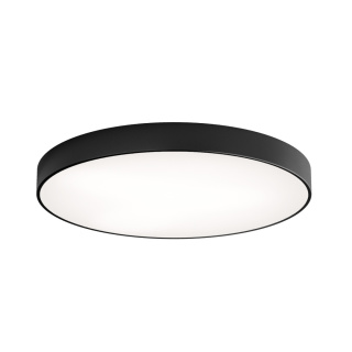 Lampa sufitowa Plafon LED CLEO 800 96W Czarny 80 cm