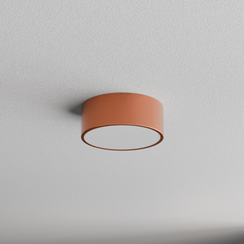 Lampa sufitowa łazienkowa na taras Plafon CLEO 200 IP54 Miedź