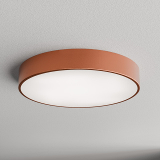 Lampa sufitowa łazienkowa na taras plafon CLEO 500 IP54 miedziany 50 cm